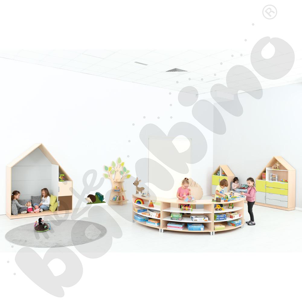 Quadro - zestaw 139, skrzynia klon jasny