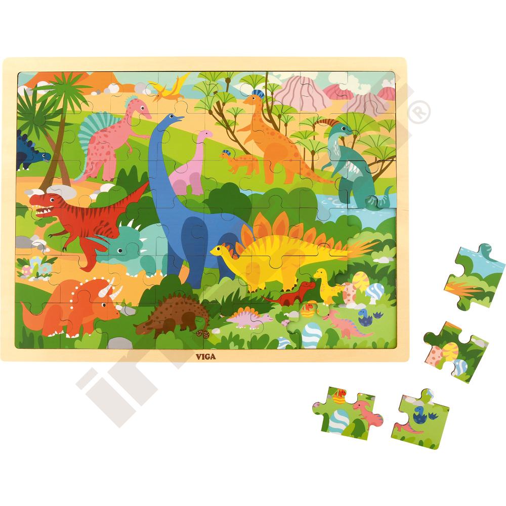Puzzle Dinosaury, 48 dielov