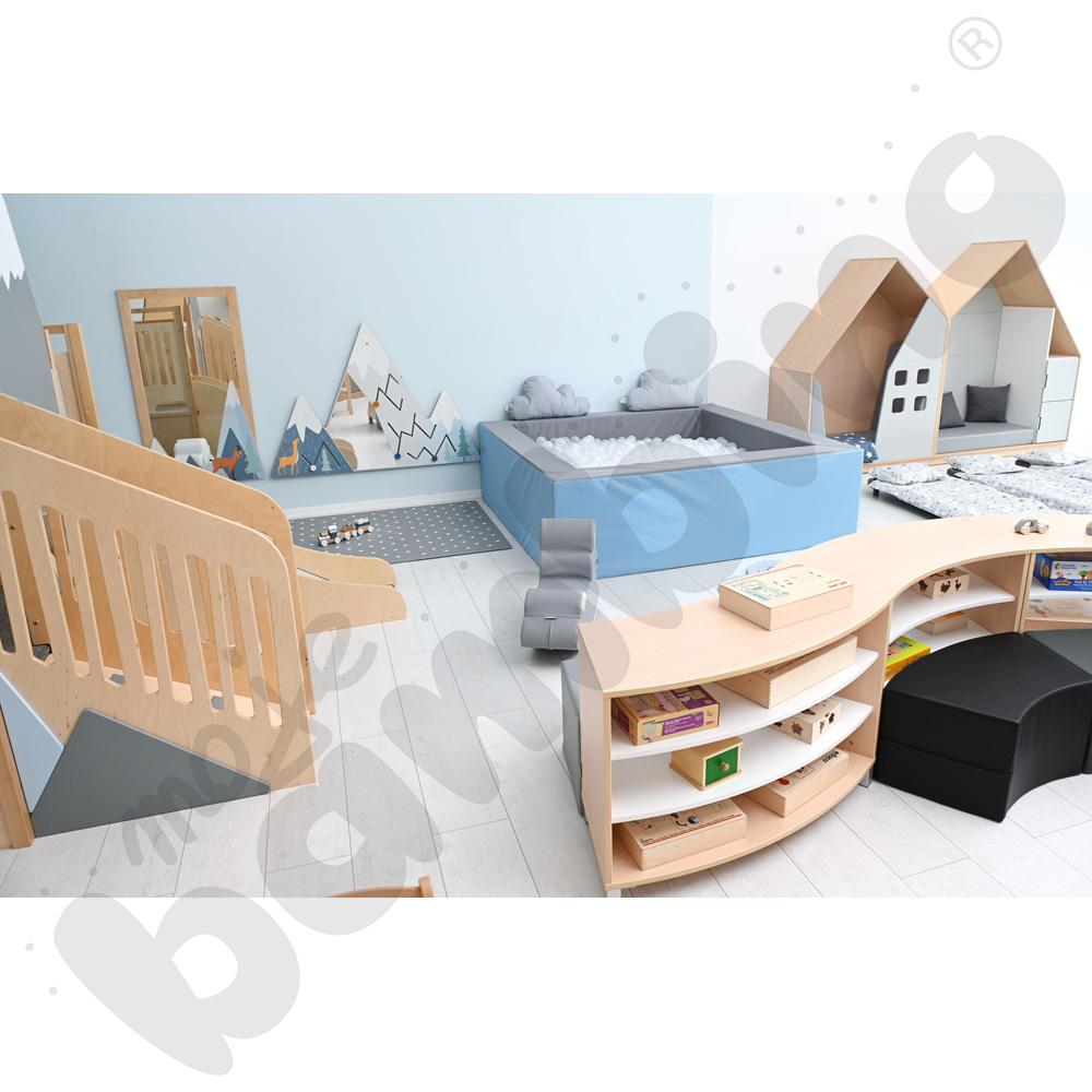 Basen podświetlany, wys. 60 cm