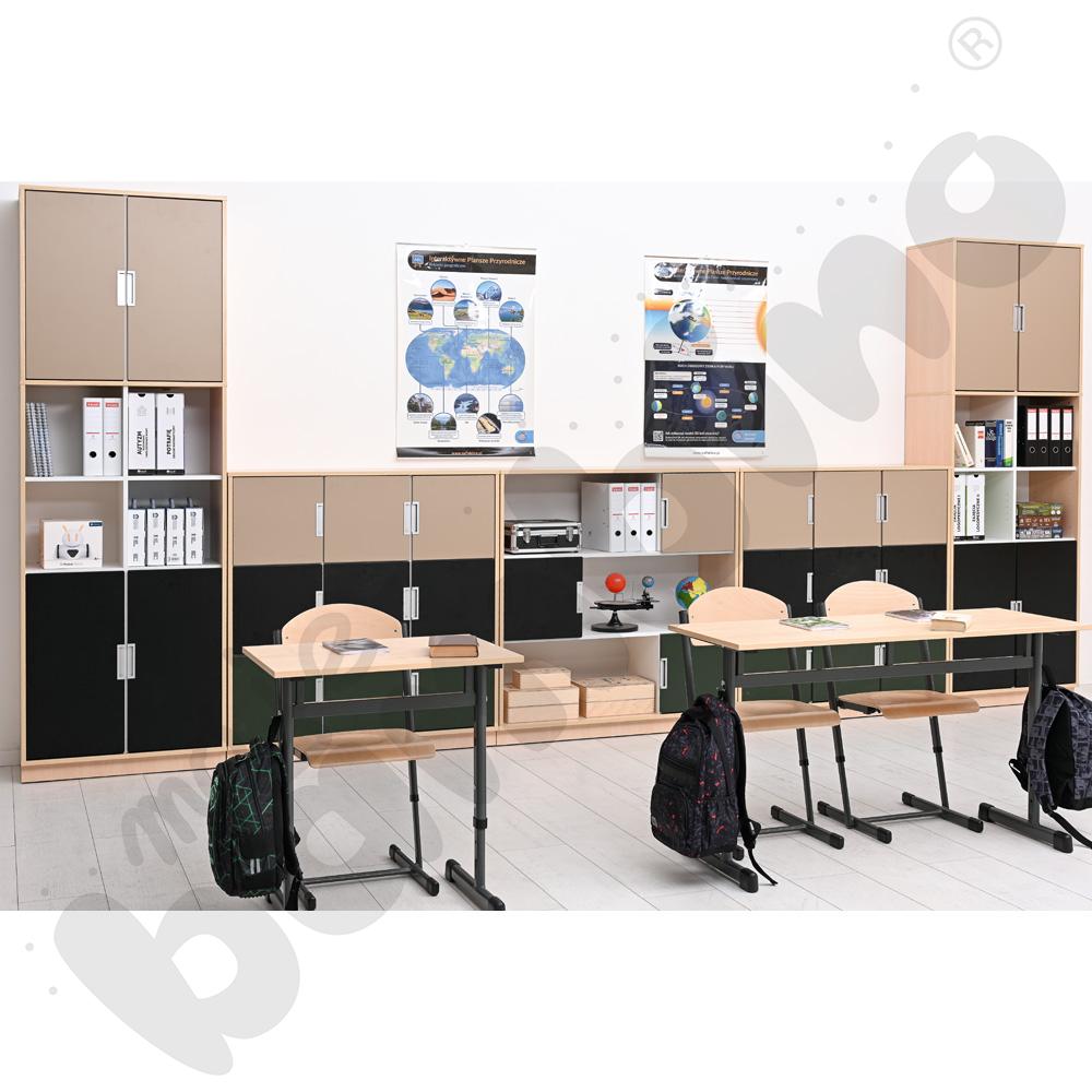 Quadro - zestaw 281 - skrzynia jasny klon