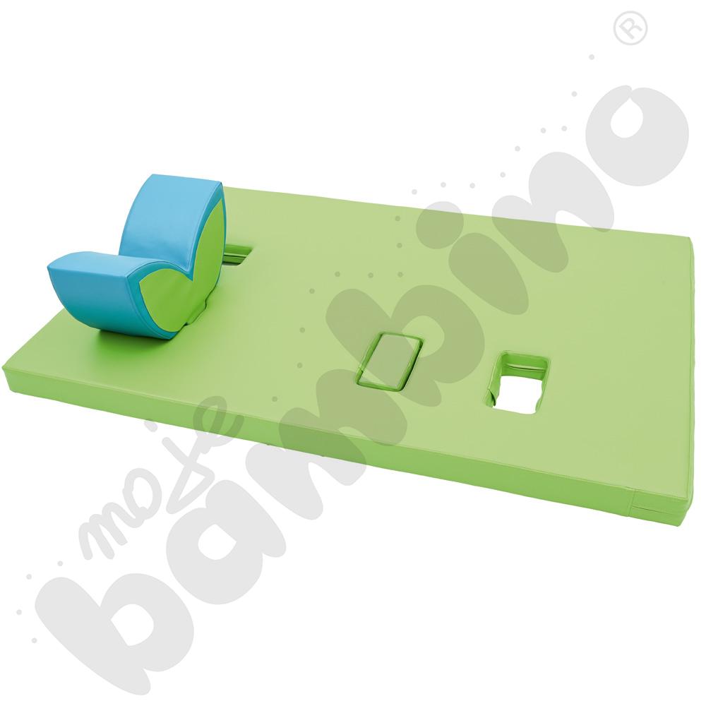 Zaślepka do materaca z wycięciem – zielona