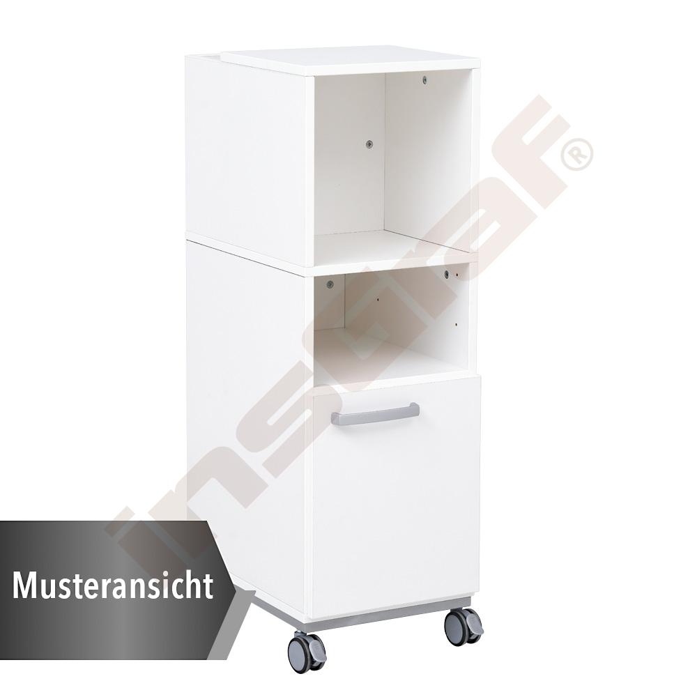 
Grande Schreibtischrollschrank B, Ordnerfach vorn, T 50, H 111 - Ahorn Jylland
