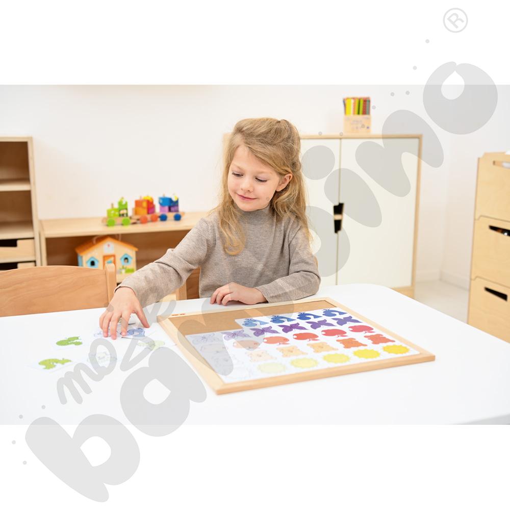 Układanka - odcienie i kolory