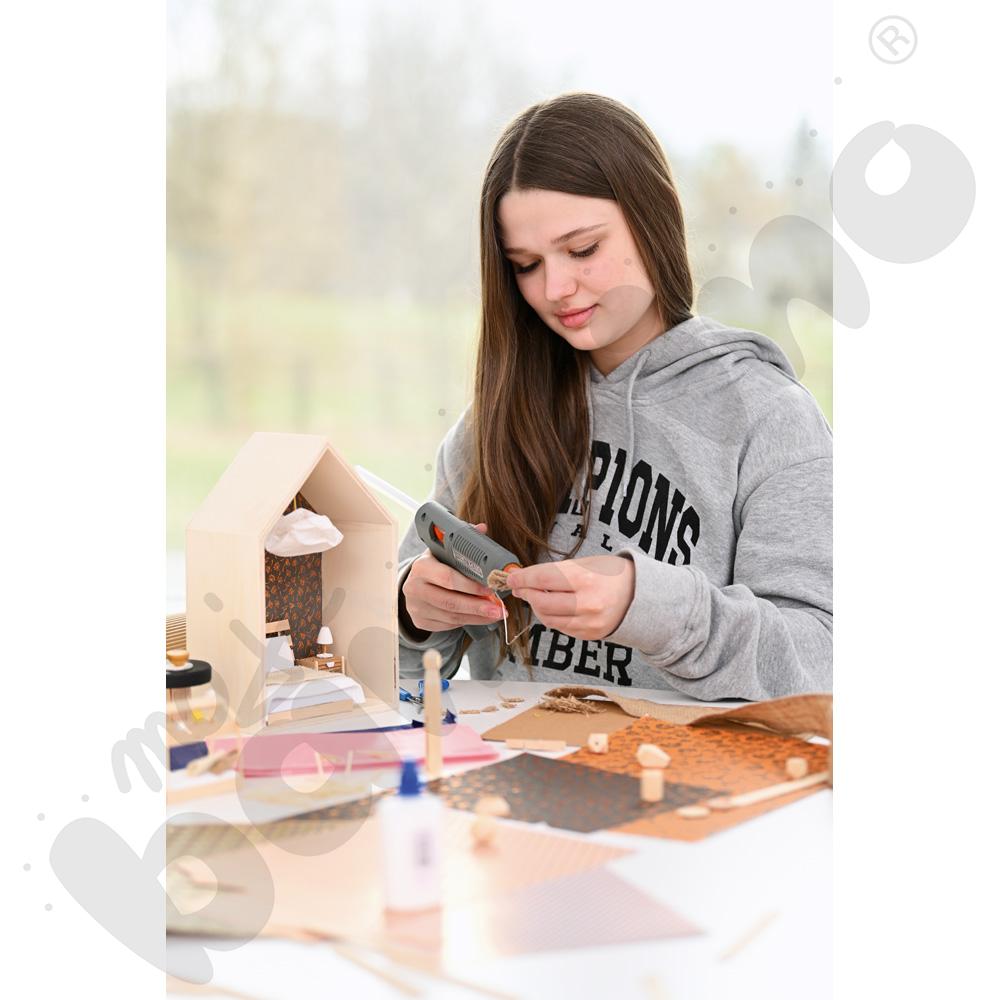 Pudełka - domki do ozdabiania