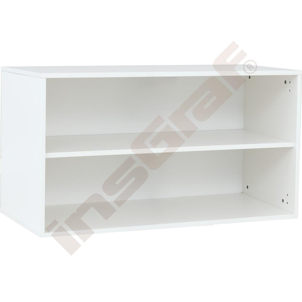Quadro - vysoký hluboký nástavec, šíře 104 - bílý