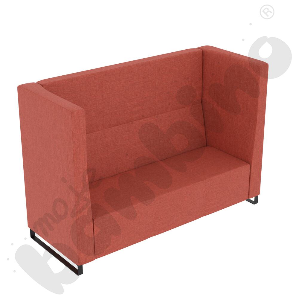 Sofa Universum 3-os. wys. 133 cm, 2 boki średnie, tkanina KG17