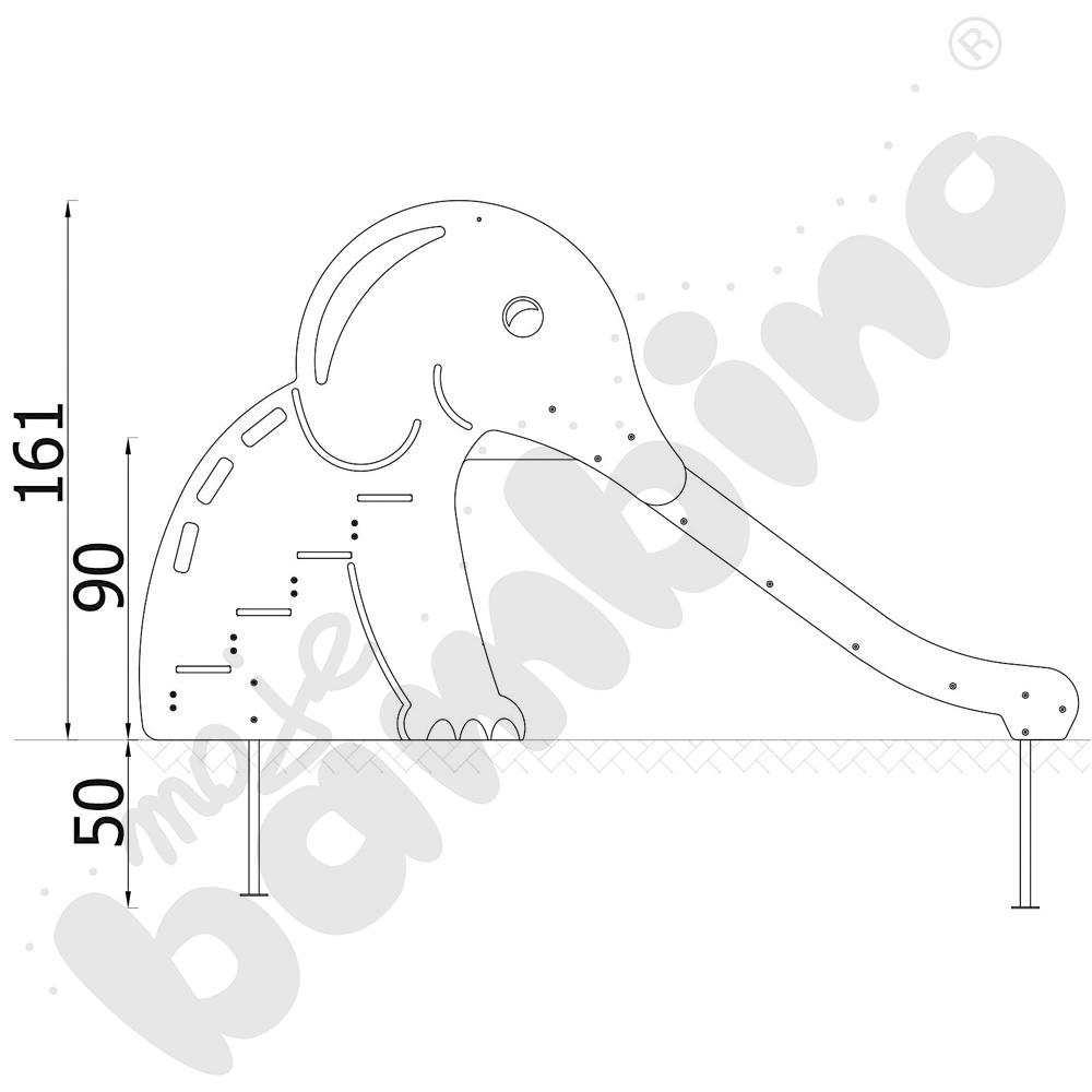 Zjeżdżalnia Słonik