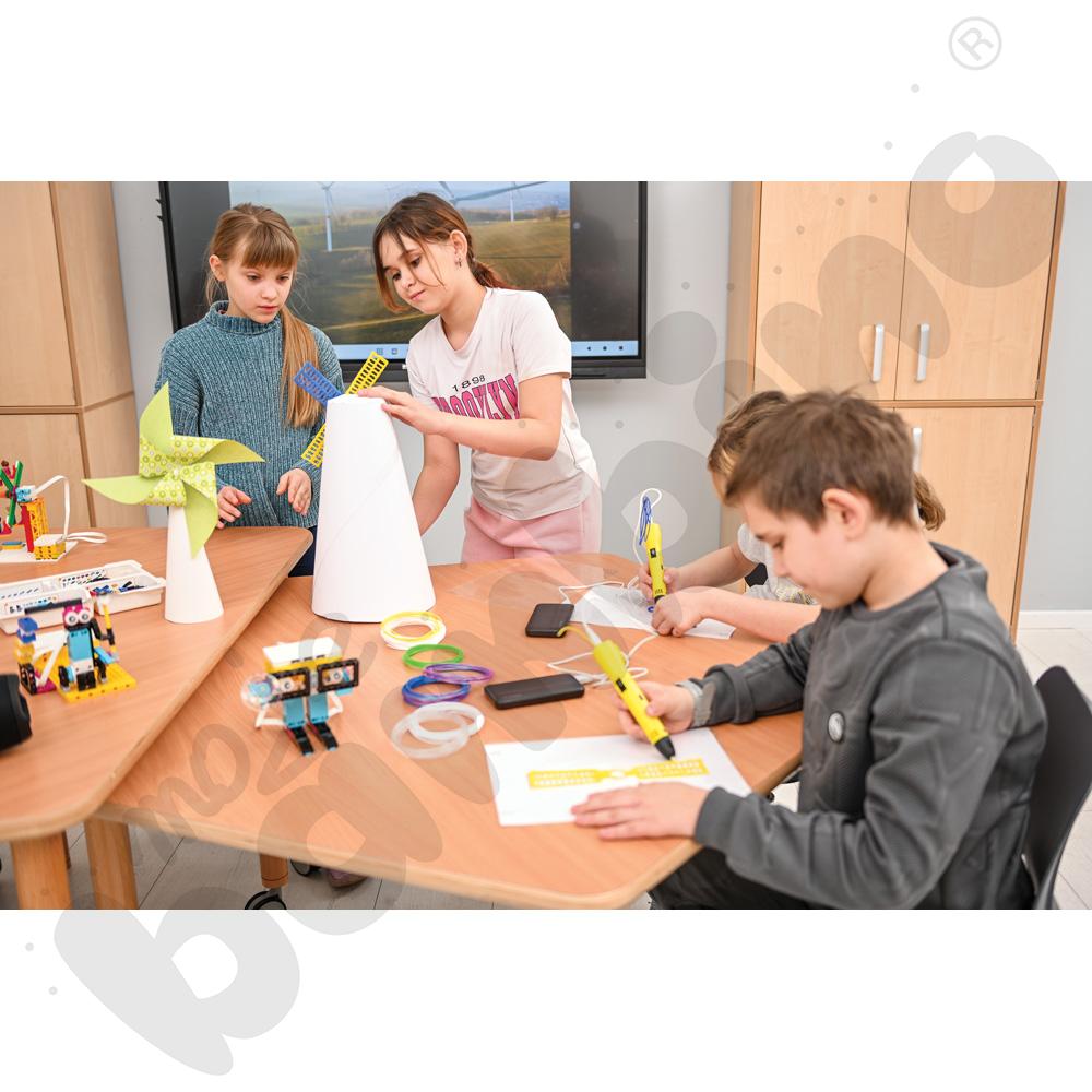 Blat Flexi pięciokątny mały - buk