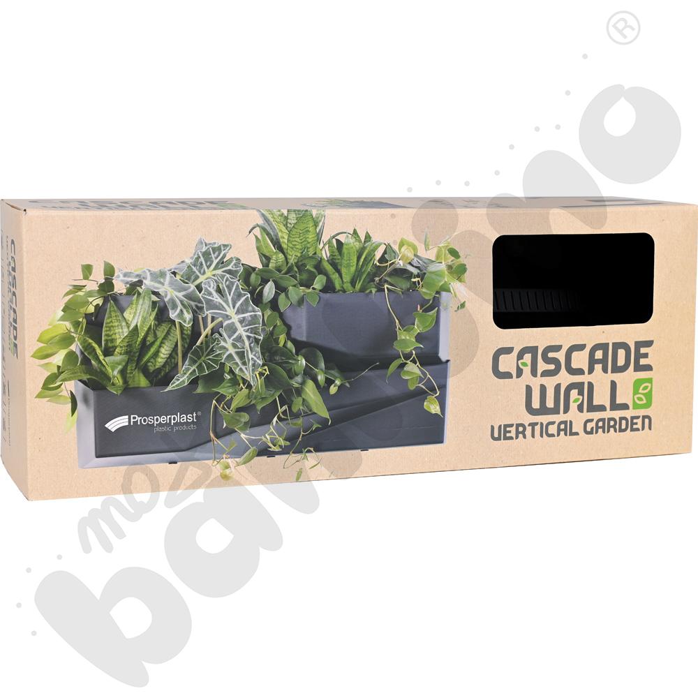 Donice modułowe ścienne podłużne - antracytowe