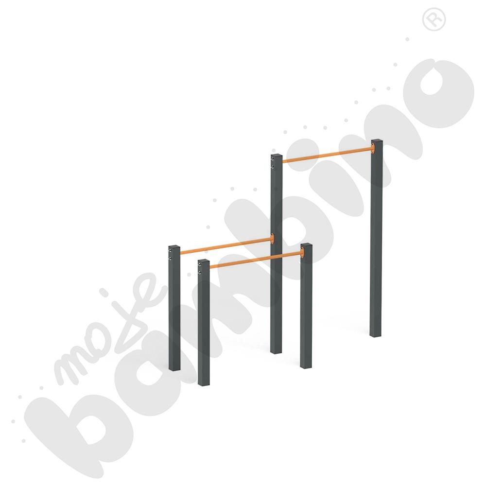 Street workout 138 drążki Yellow