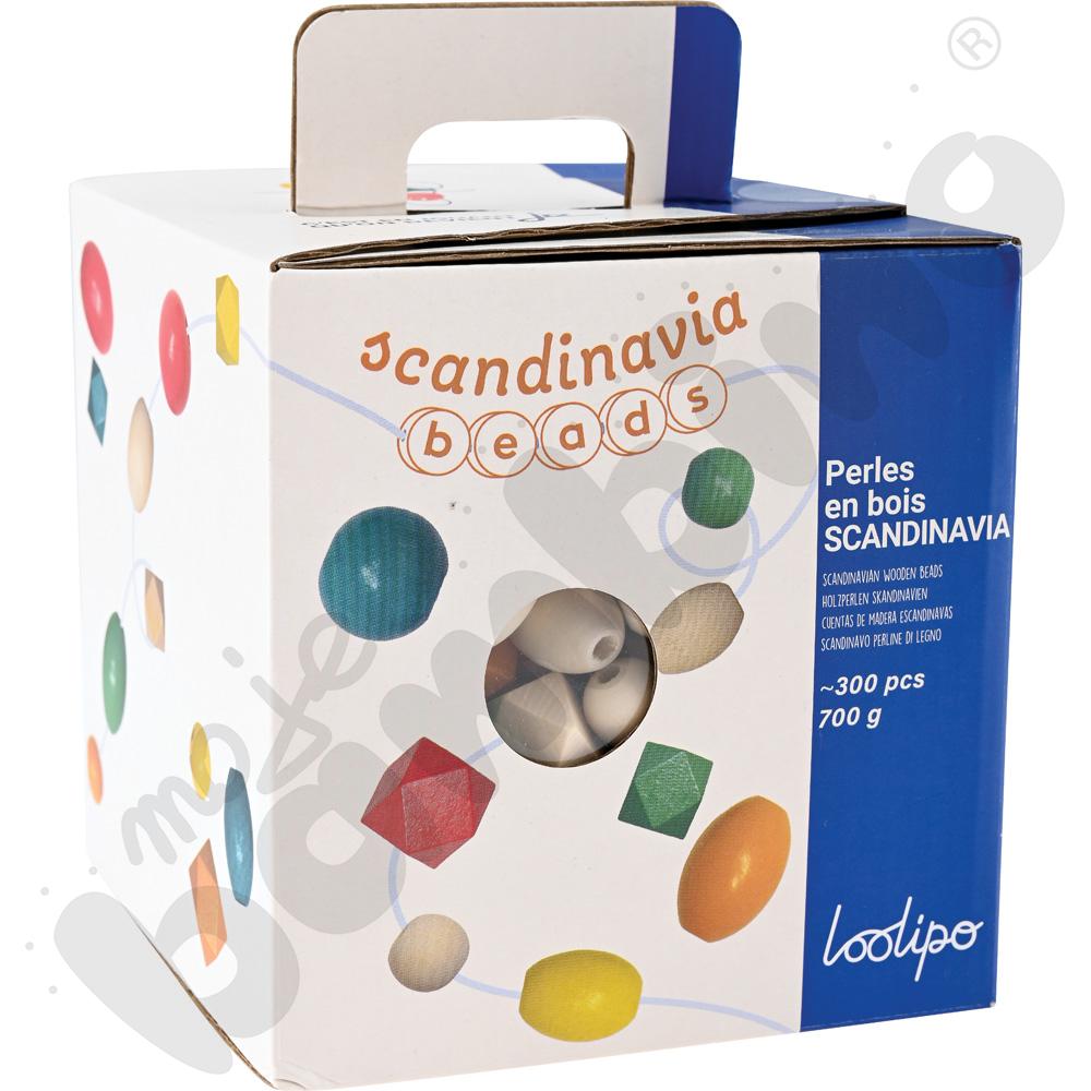 Koraliki drewniane do nawlekania