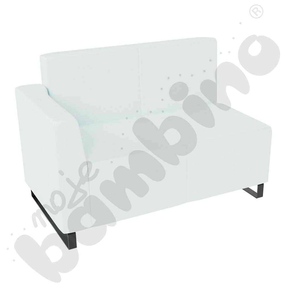 Sofa Universum 2-os. wys. 82 cm, bok niski lewy, tkanina MT13