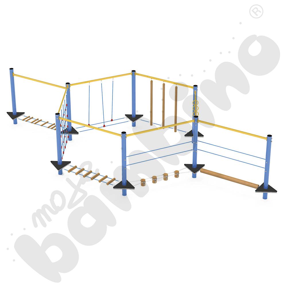 Zestaw Mini park linowy 3 Metal