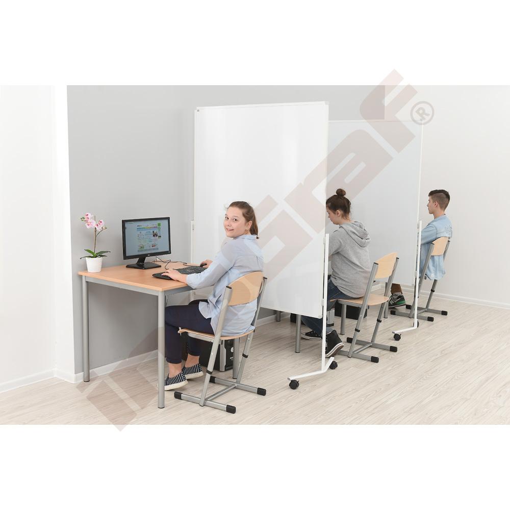 Oboustranná tabule pro popis fixy 120 x 150