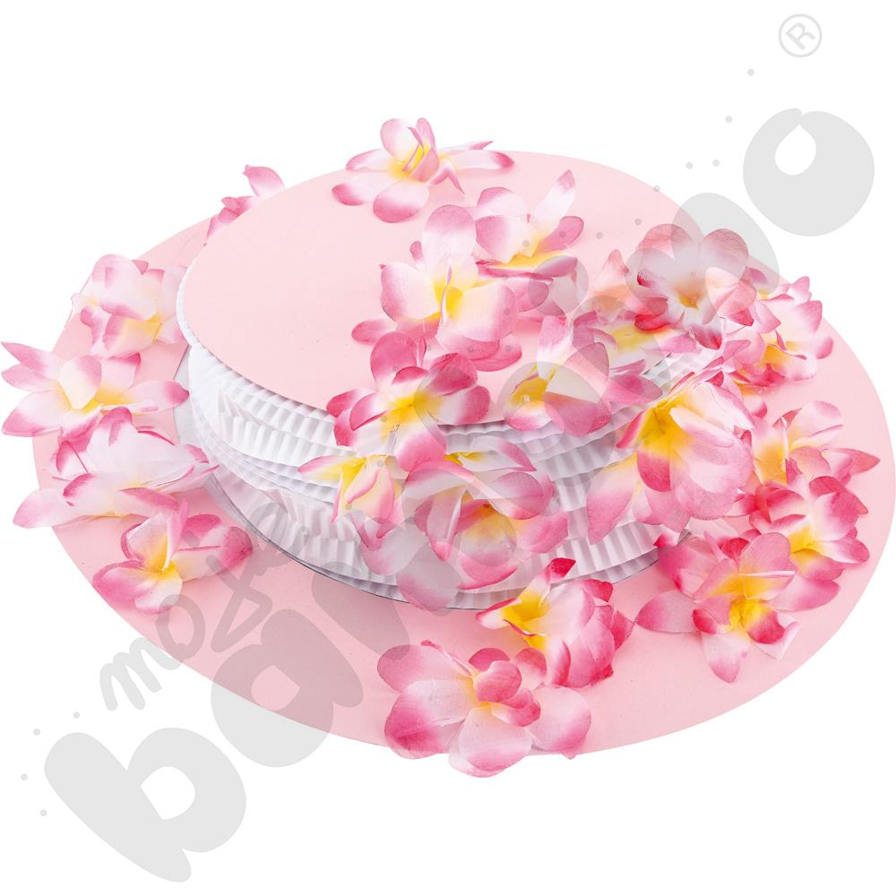 Kapelusze papierowe - zestaw do wykonania 12 szt. 