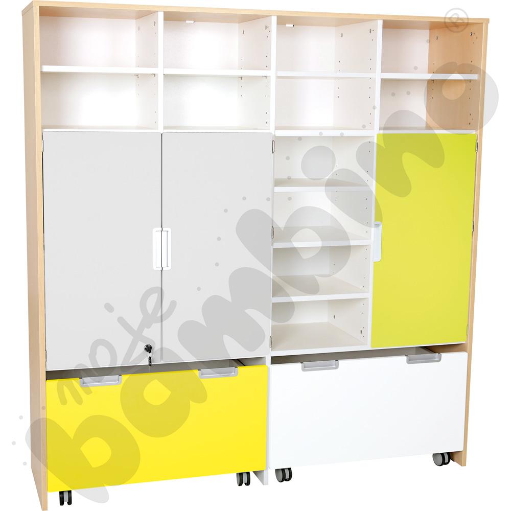 Quadro - zestaw 63, 90 st., skrzynia klon jasny