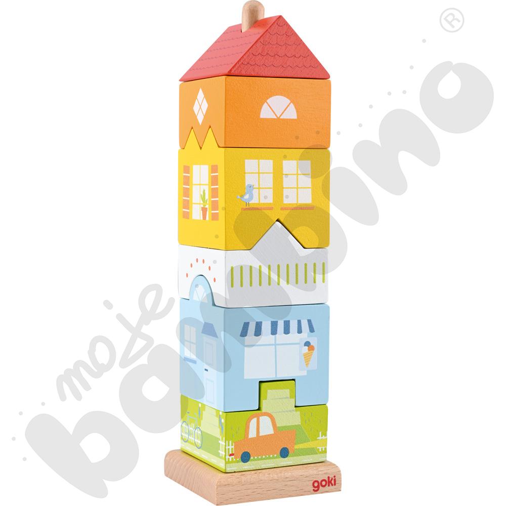 Drewniana wieża - domek