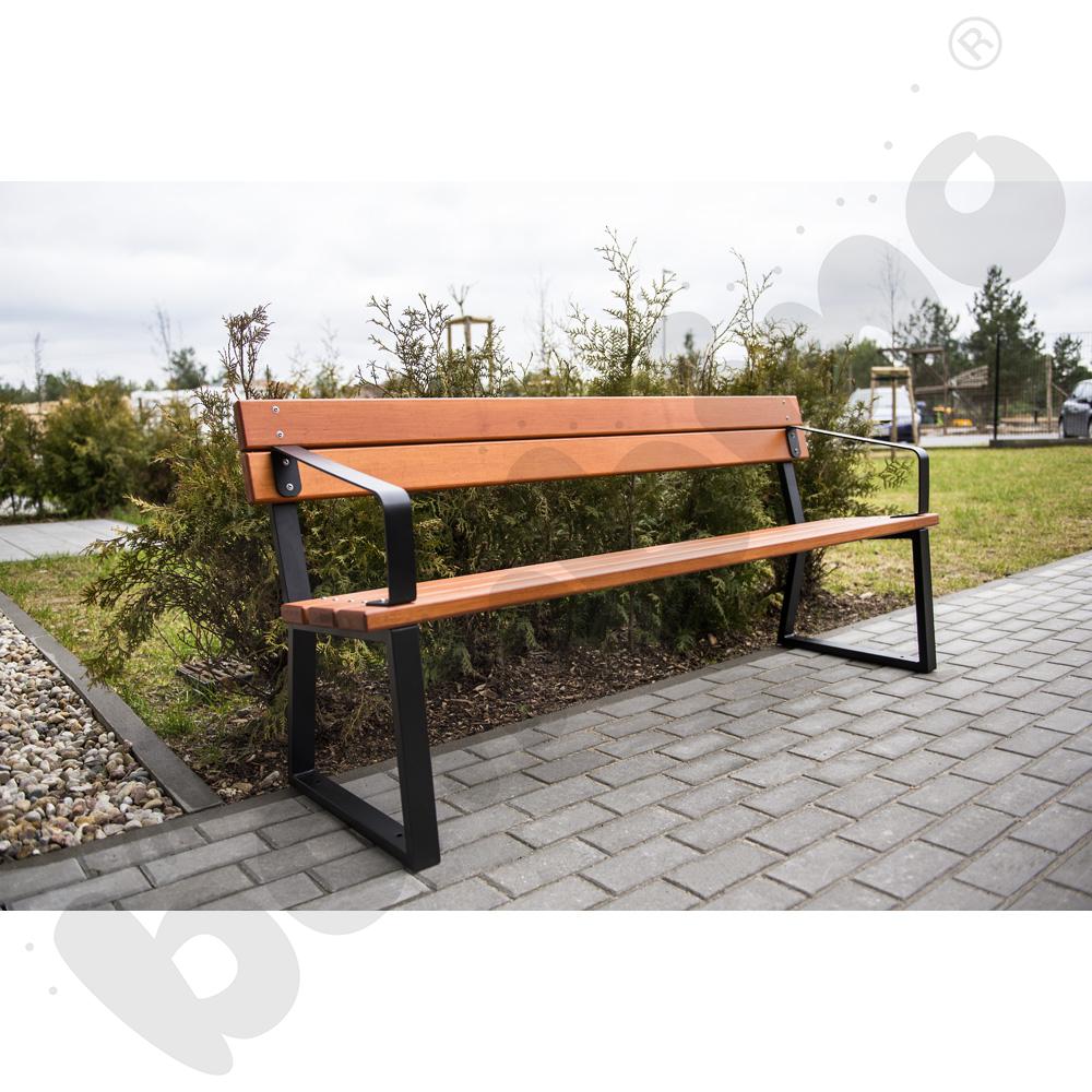 Ławka profilowa z podłokietinkiem