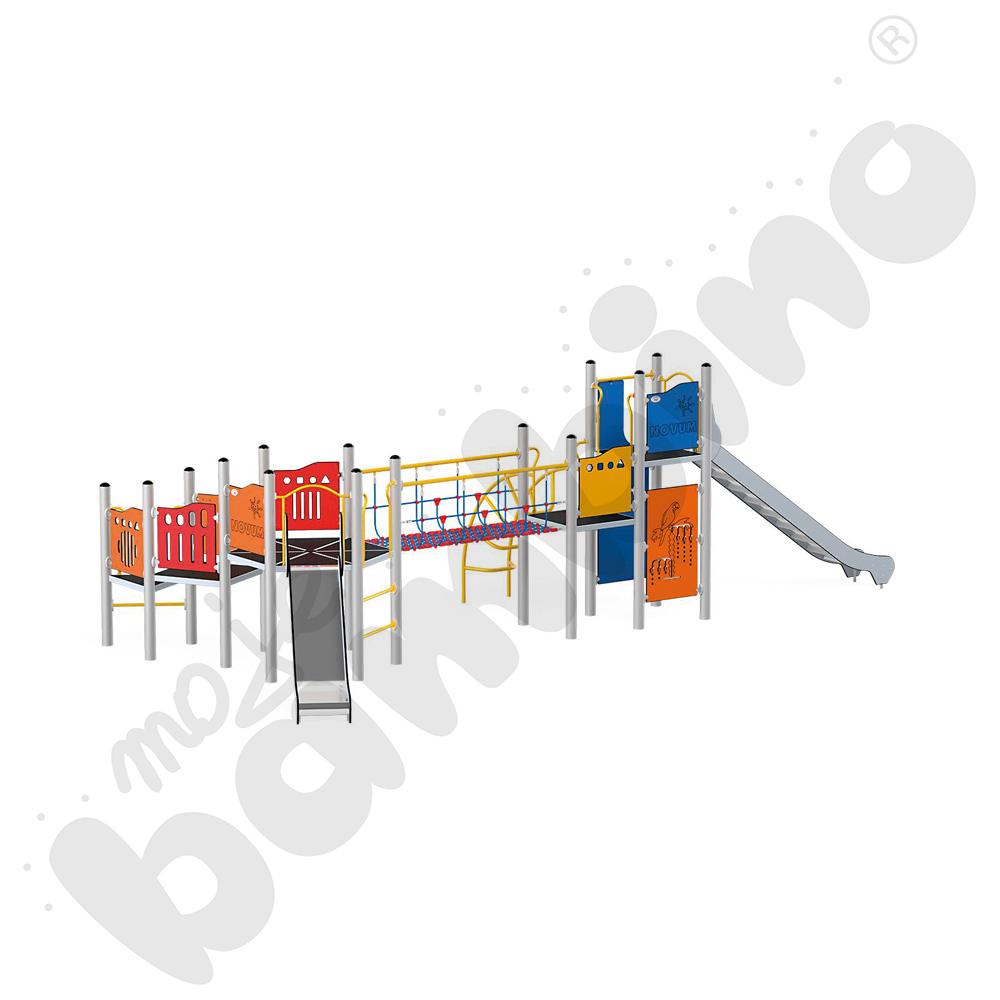 Orbis - platforma 10, metalowe słupy