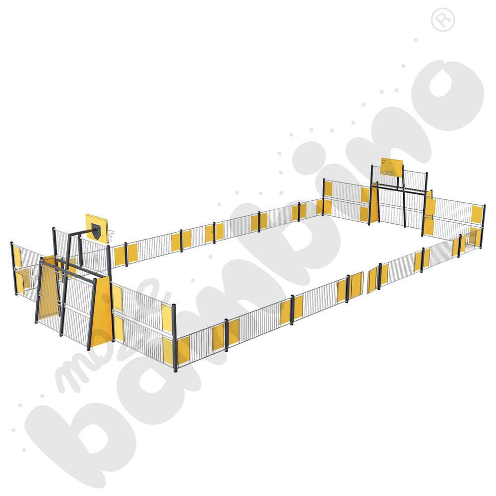 Multi Arena – ogrodzenie palisadowe z panelami