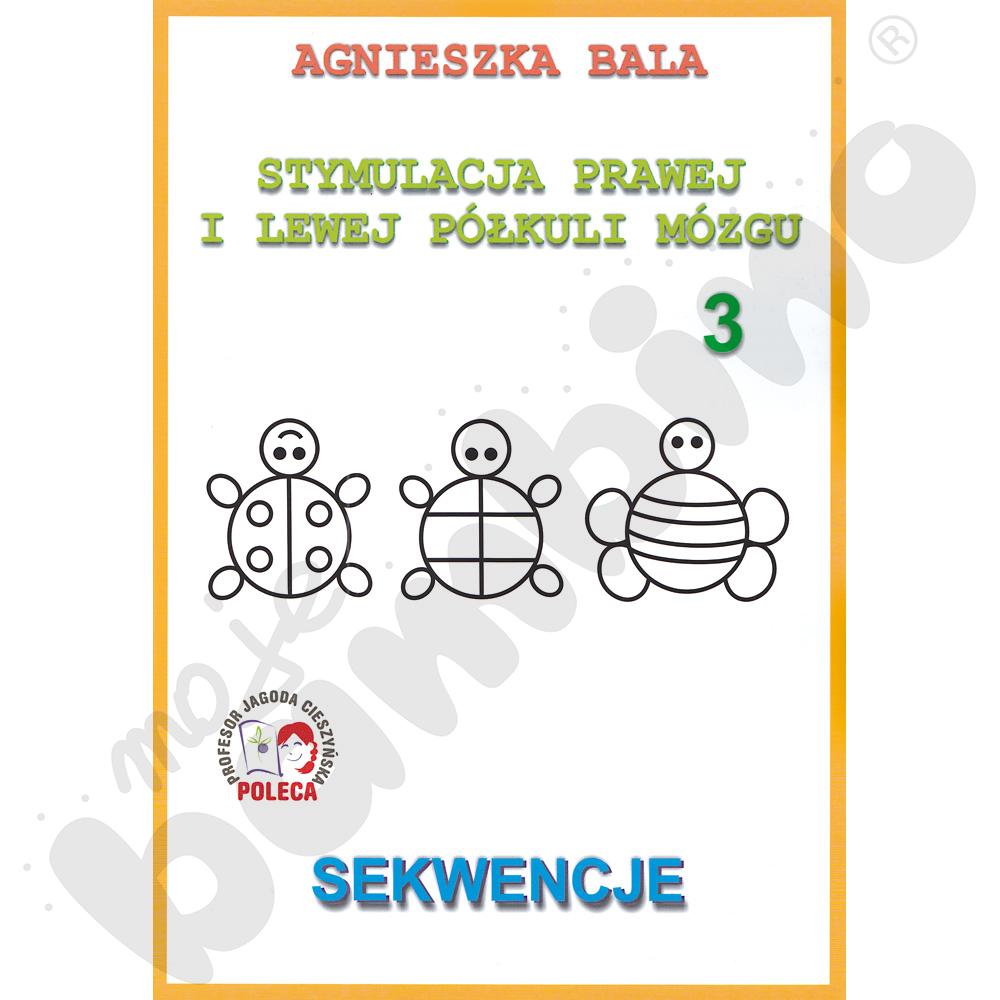 Stymulacja prawej i lewej półkuli mózgu - sekwencje