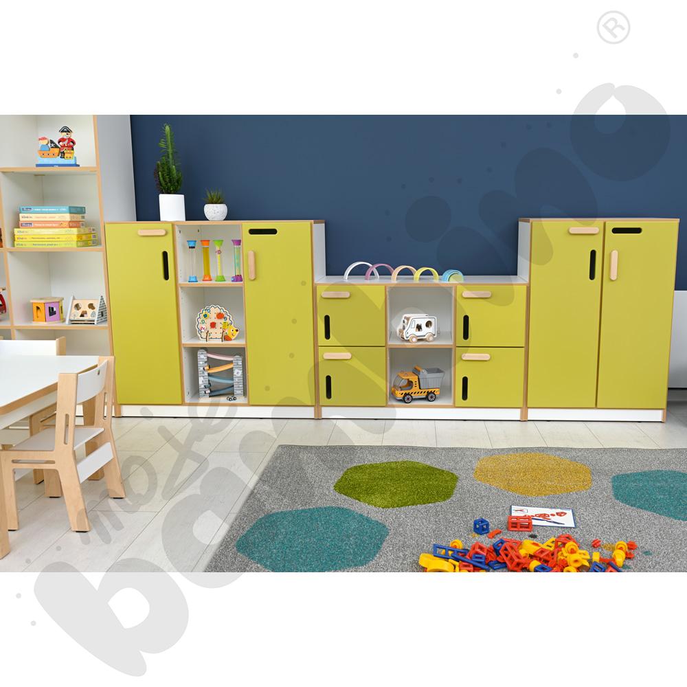 Średnia szafka NEA z 6 przegrodami