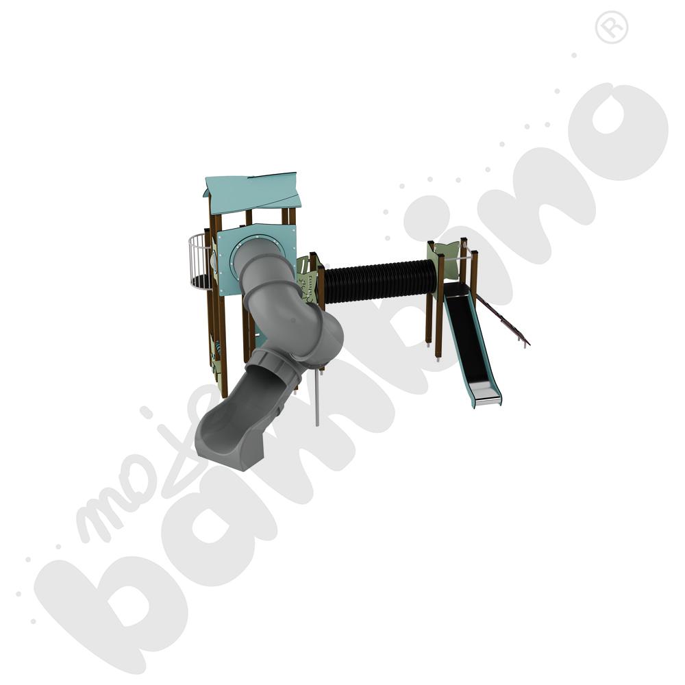 Zestaw Urbi 13, słupy drewniane C