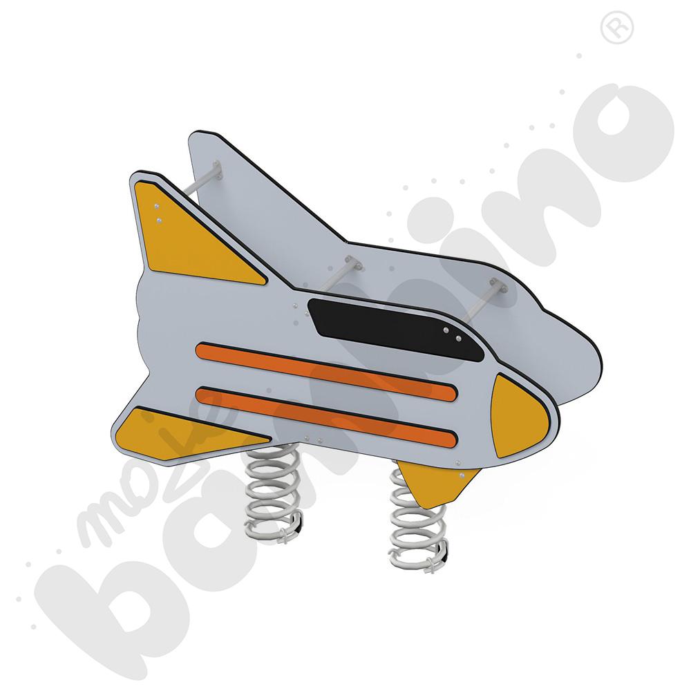 Universum - wahadłowiec na sprężynach na podstawie metalowej