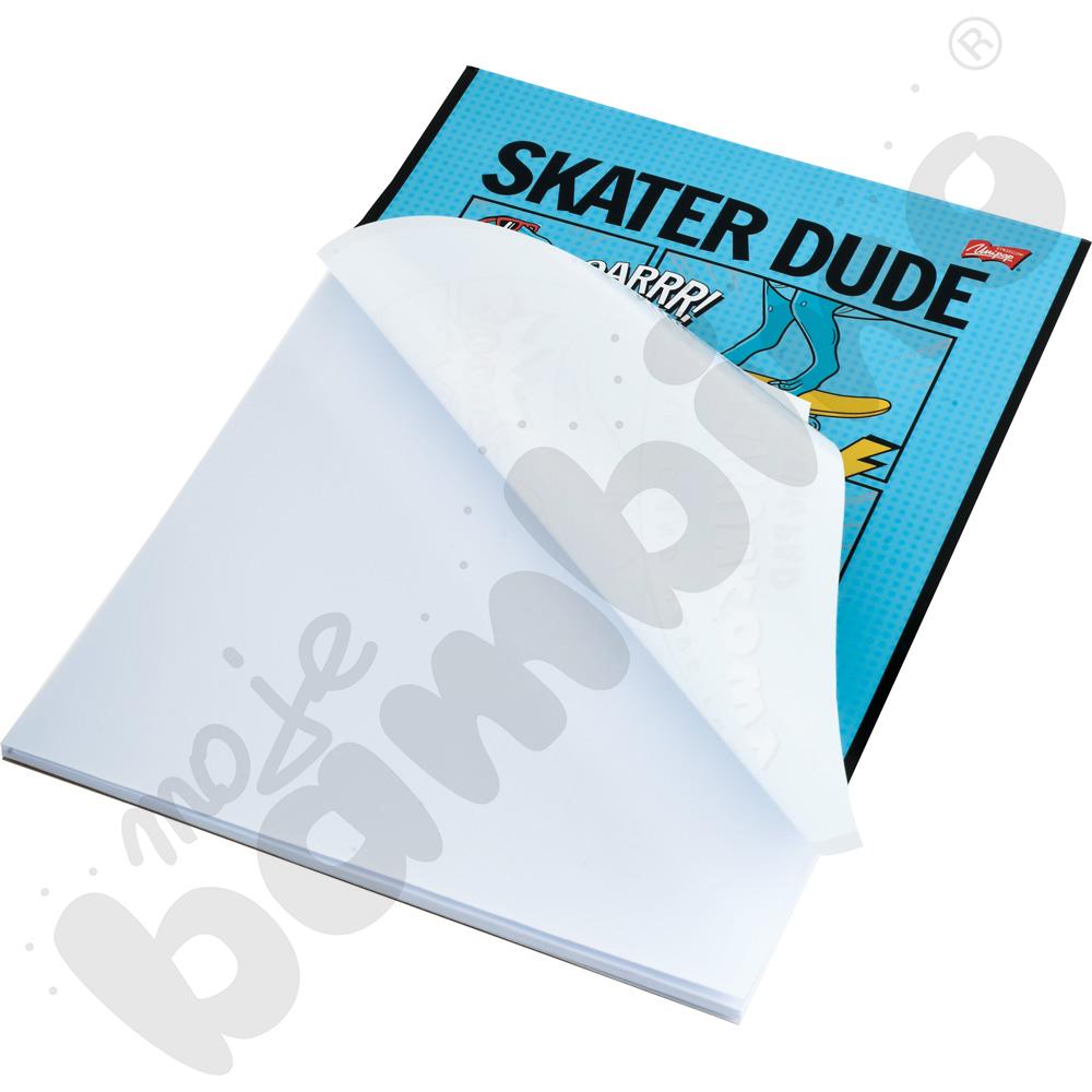 Blok rysunkowy biały A4