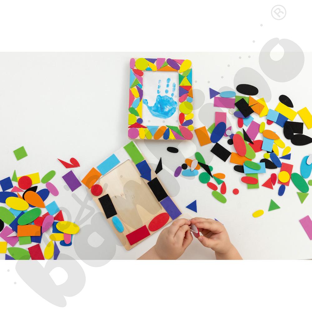 Samoprzylepne piankowe kształty