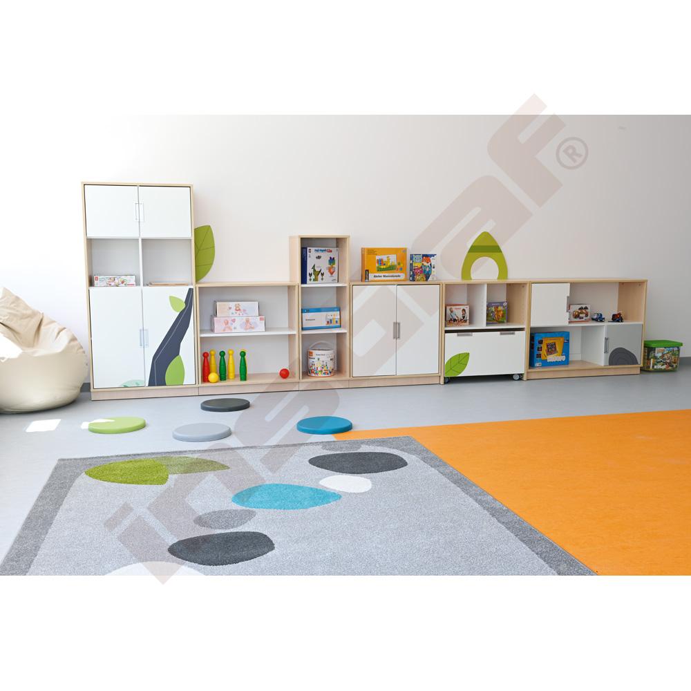 Quadro - zostava Flóra 90 st., tiché zatváranie, korpus javor