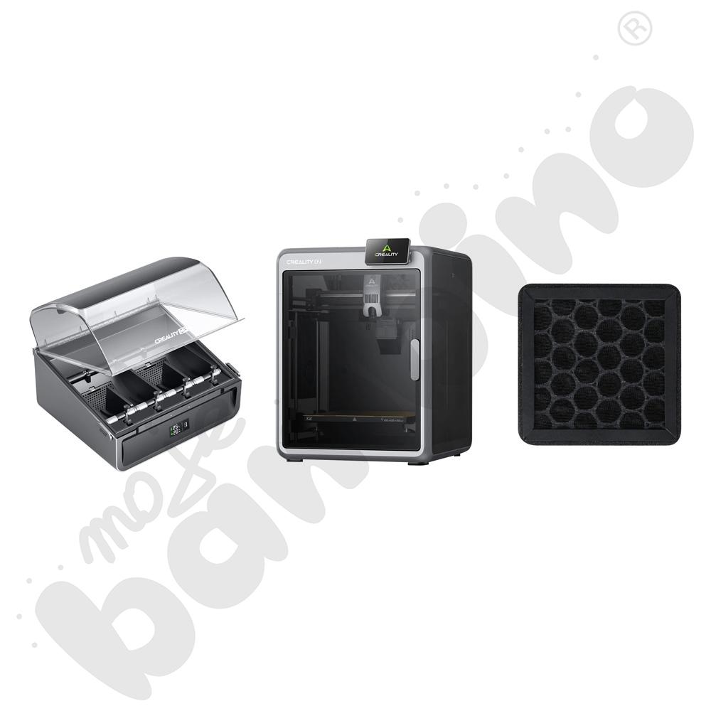 Pracownia druku 3D Creality K2 – zestaw Expert