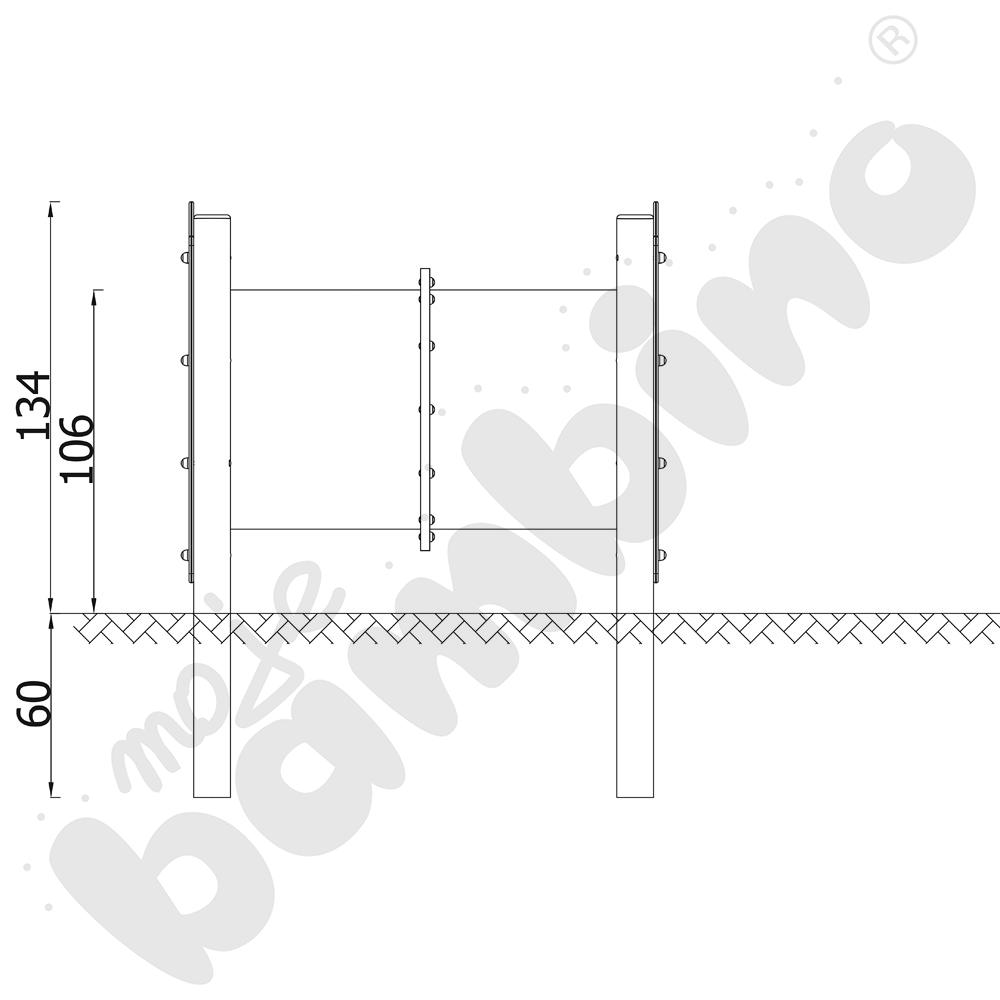 Robinio - pomost tunelowy