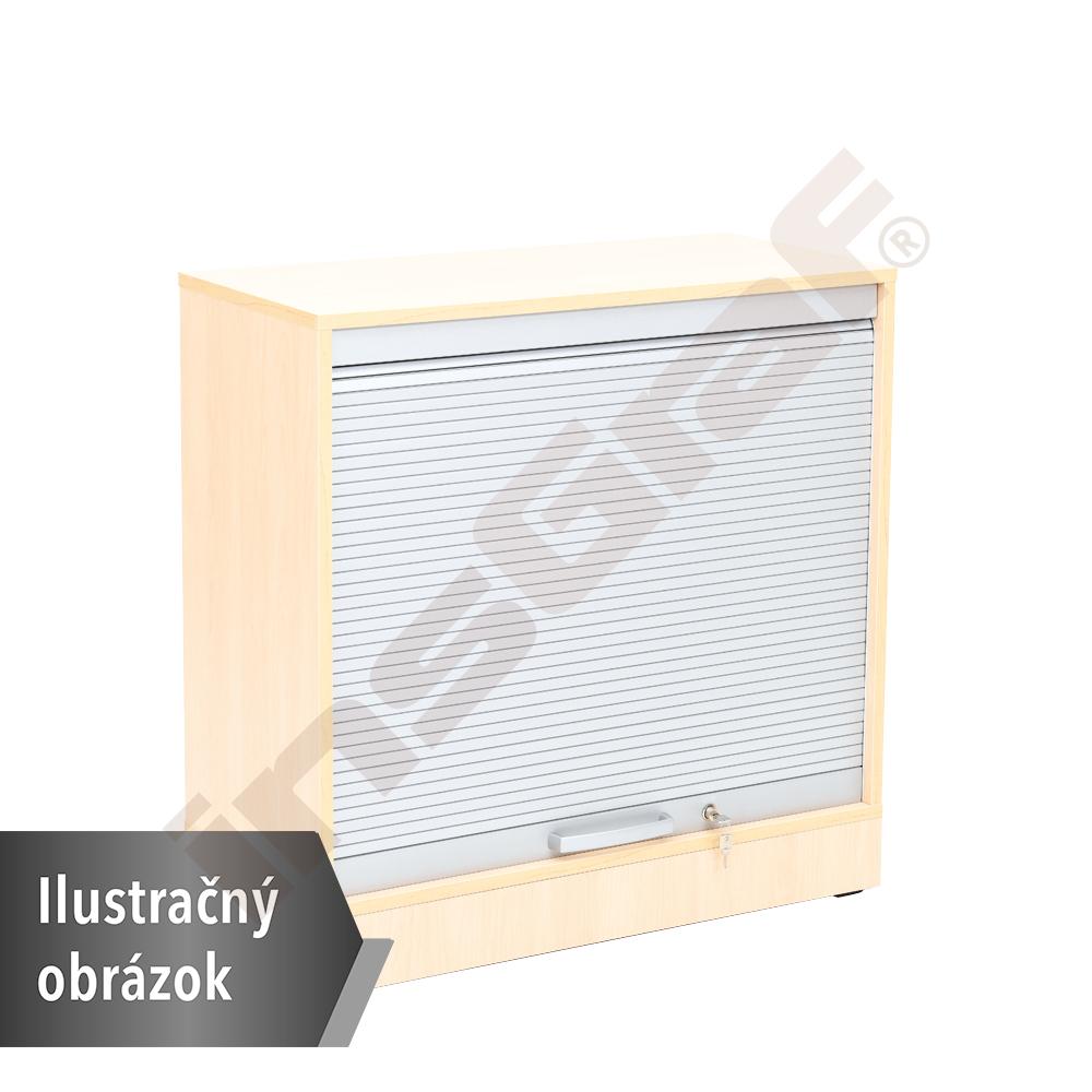 Skrinka Grande M s roletou - biela