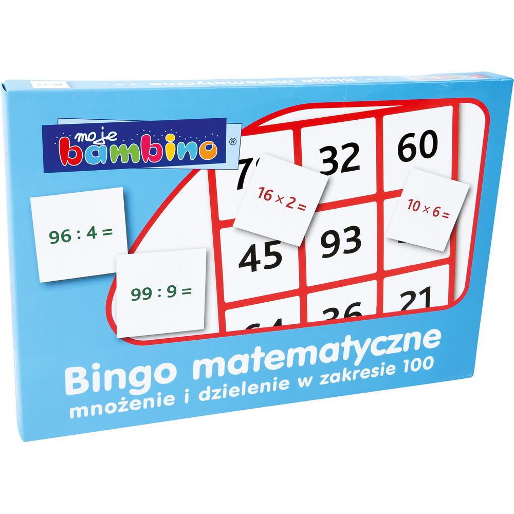 Bingo násobenie a delenie do 100