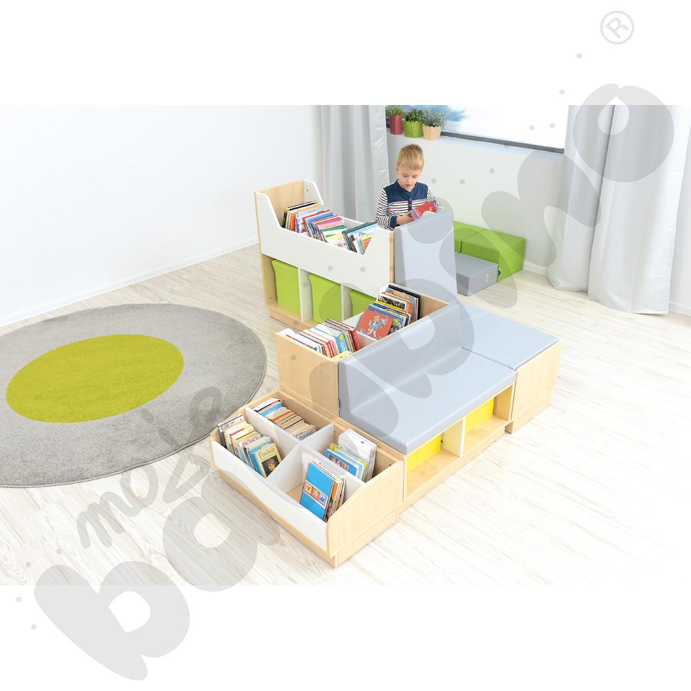 Quadro - zestaw 9, skrzynia klon jasny