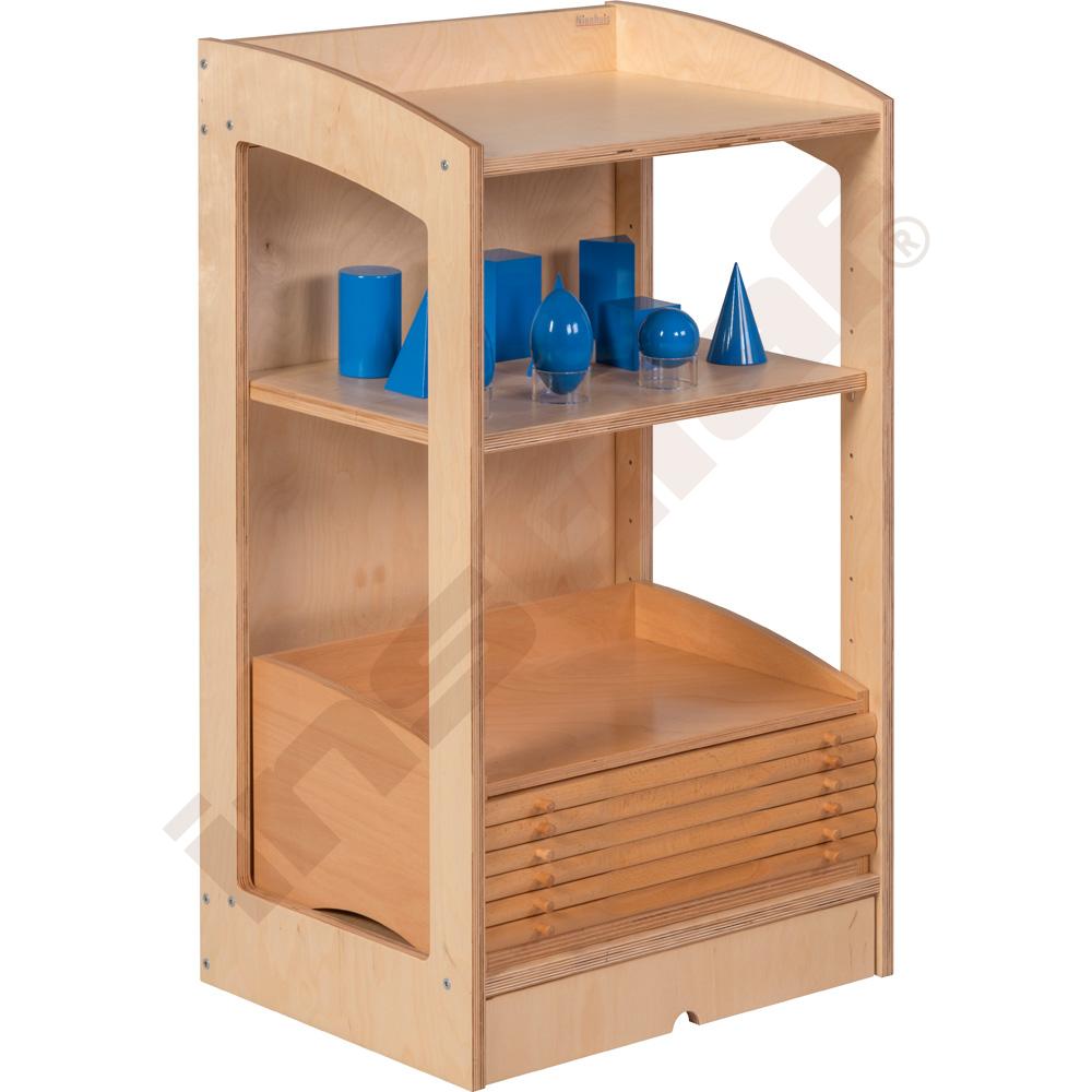 Zadní panel k Montessori skříňce 93 cm 