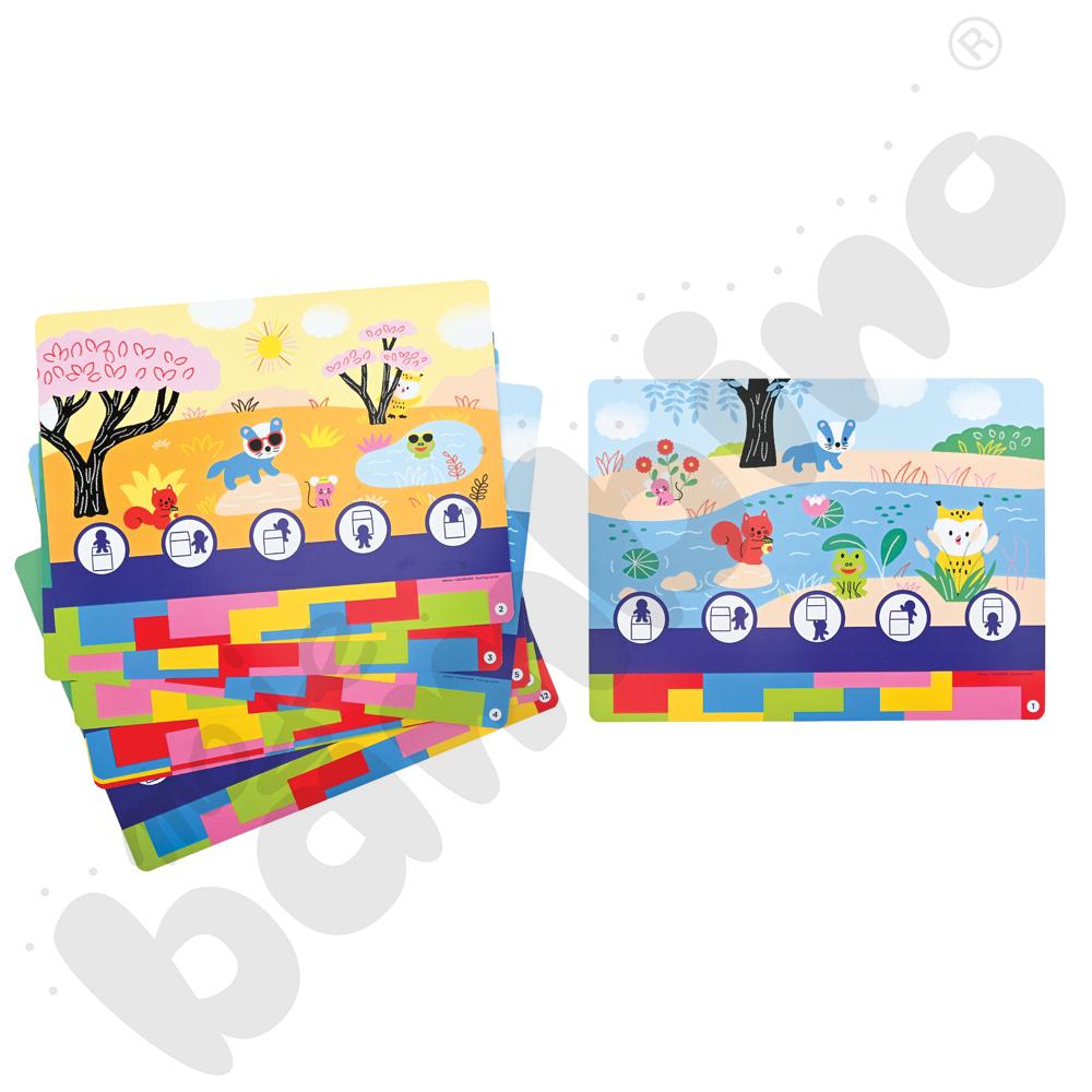 Colorcode - karty zadań - orientacja przestrzenna 