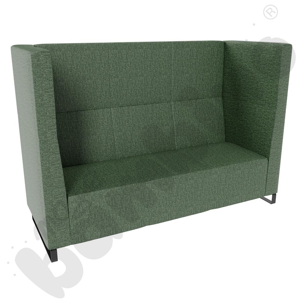 Sofa Universum 3-os. wys. 133 cm, 2 boki średnie, tkanina RO32