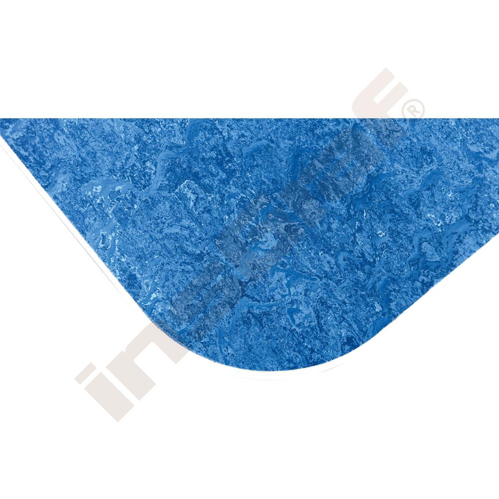 Deska tichého stolu Plus, obdélníková 60 x 120 - modrá