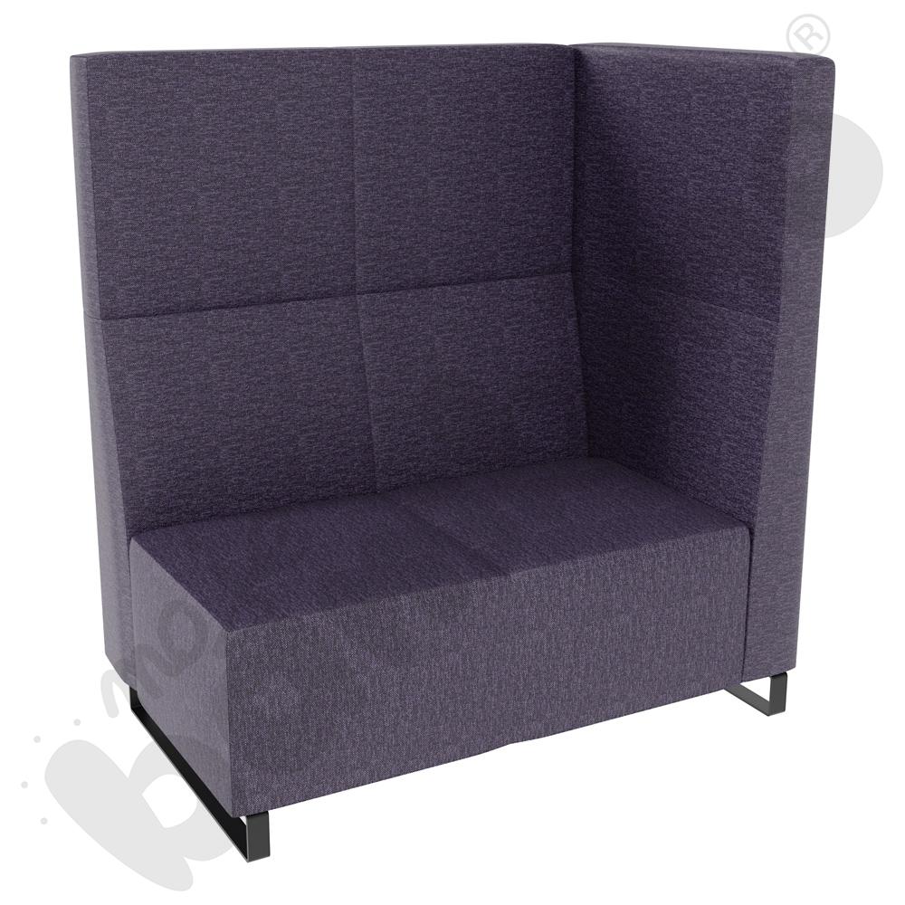 Sofa Universum 2-os. wys. 133 cm, bok średni prawy, tkanina RO16