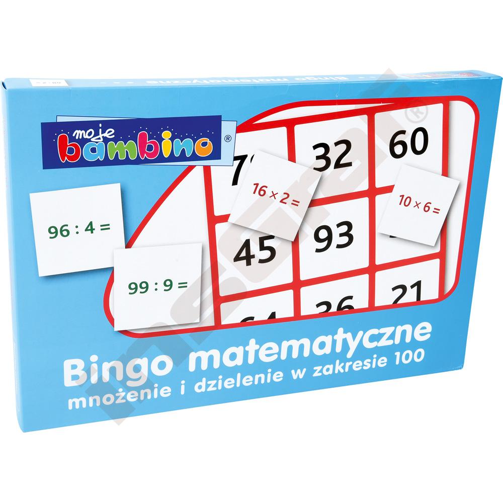 Bingo násobení a dělení do 100