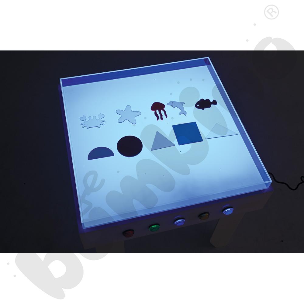 Multifunkcyjny stolik podświetlany