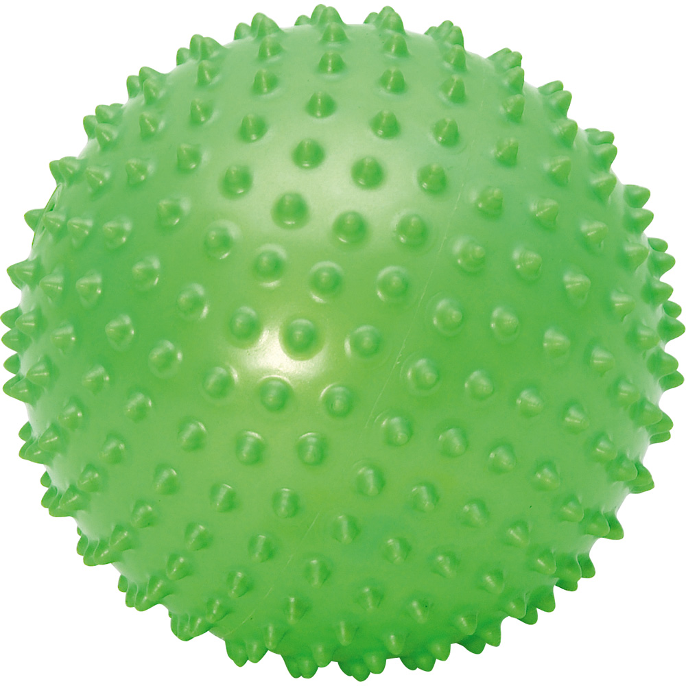 Loptička ježko 14 cm - zelený