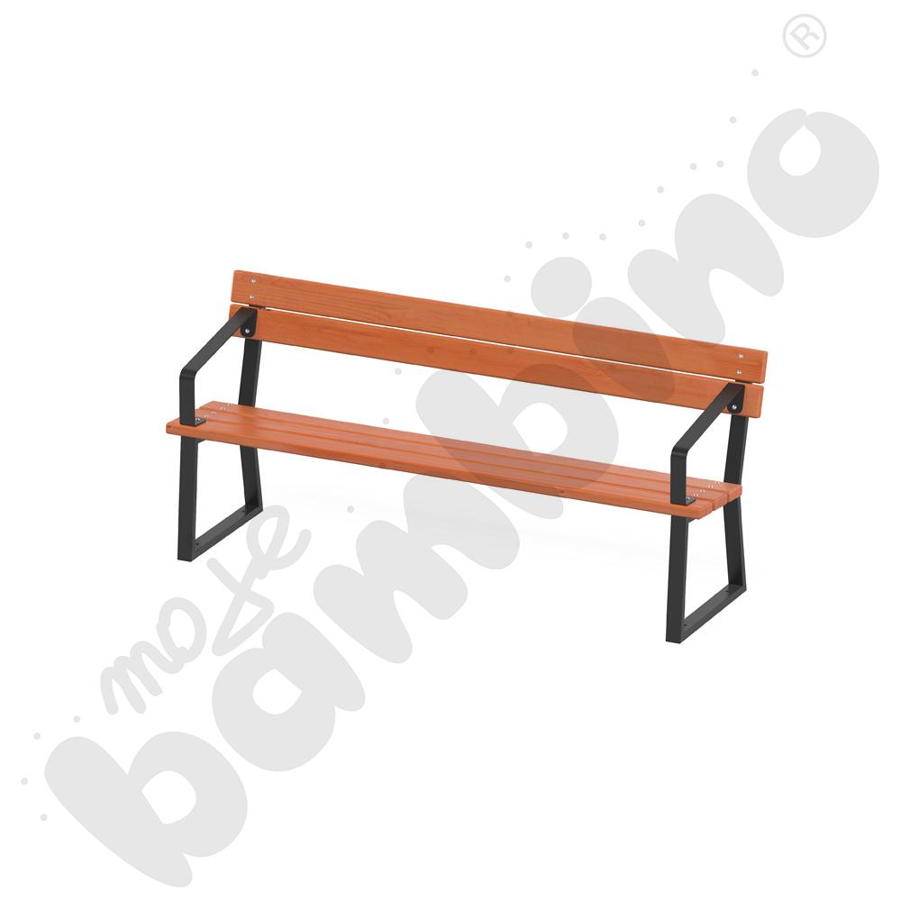 Ławka profilowa z podłokietinkiem