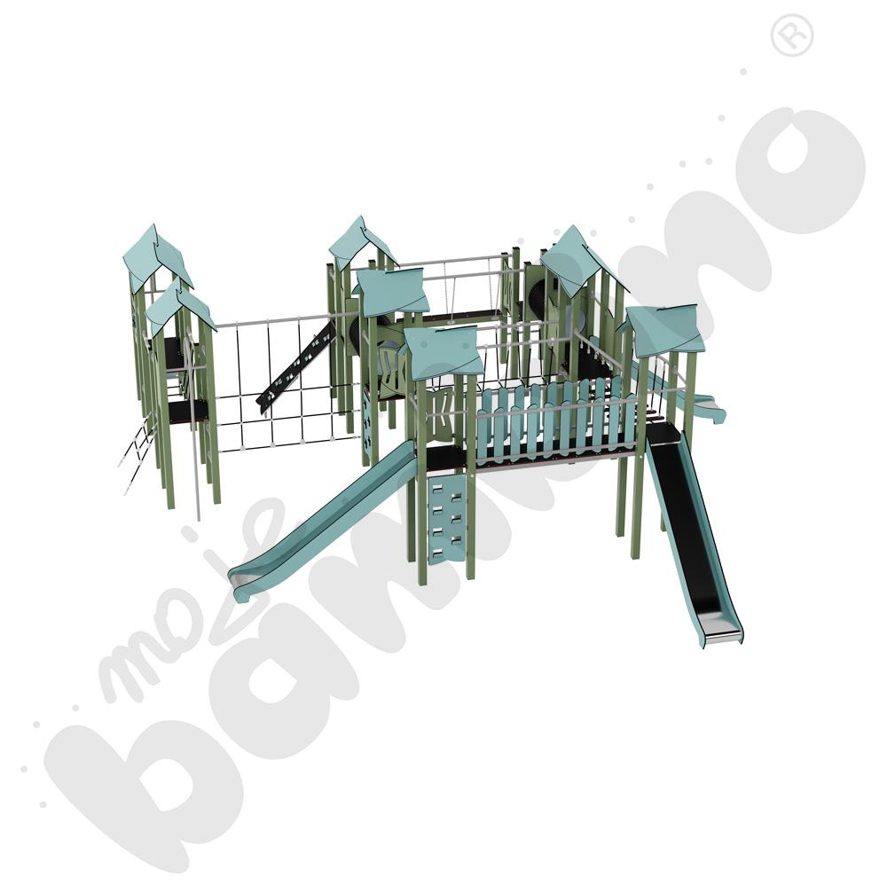 Zestaw Urbi 12, słupy metalowe C