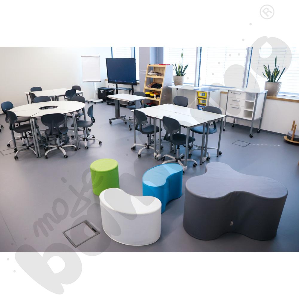 Piankowe pufy Lobo - zestaw 4