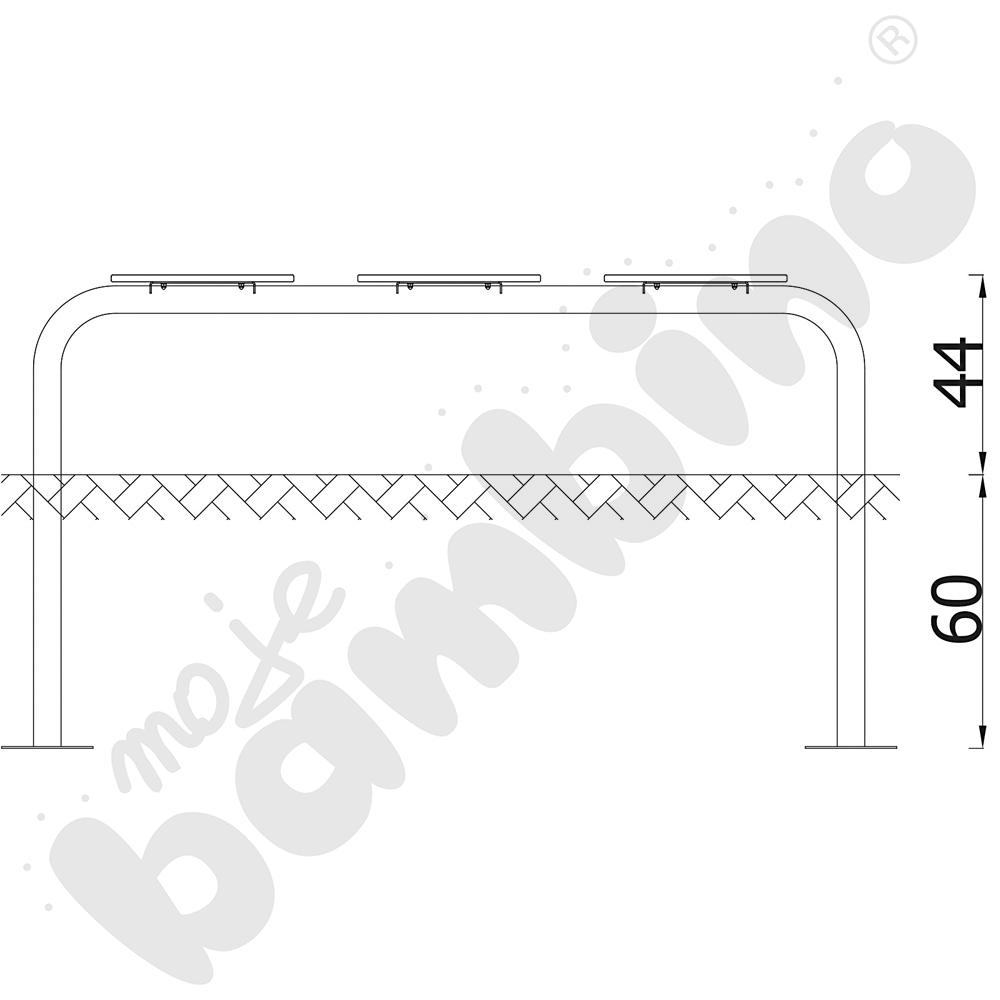 Action4Kids Lime - ławka