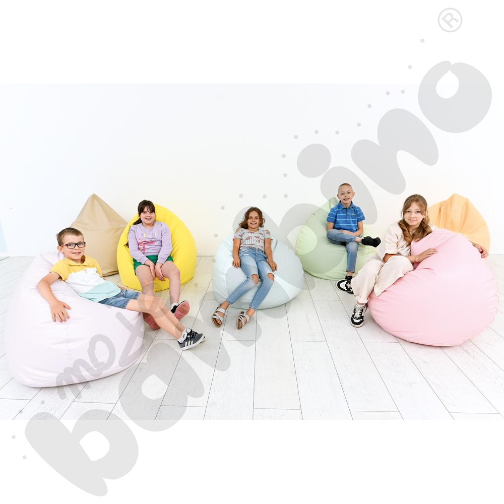 Gruszka mała jasnoróżowy pastel - MED