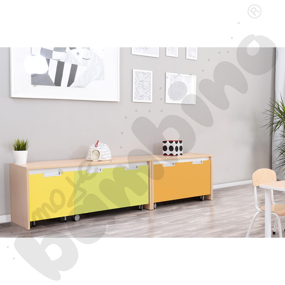 Quadro - zestaw 142, skrzynia klon jasny